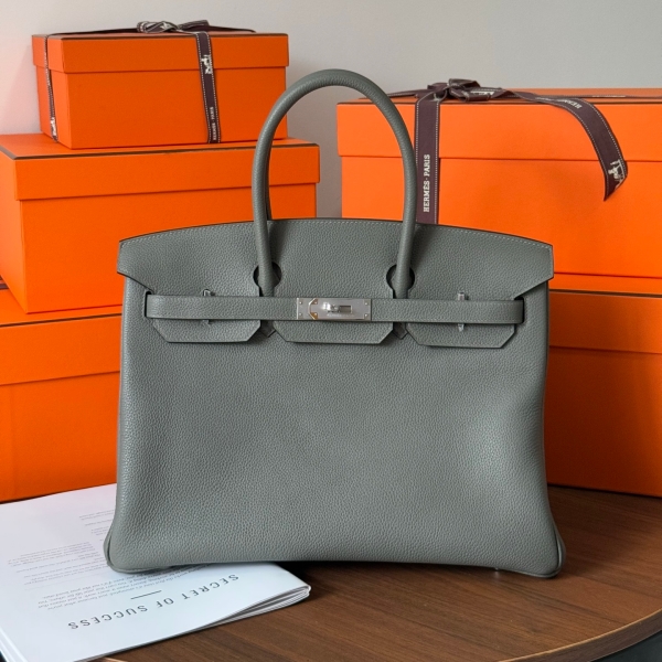 【エルメス HERMES】バーキン35 グリムエット (4Z) トゴ シルバー金具（100％手縫い）
